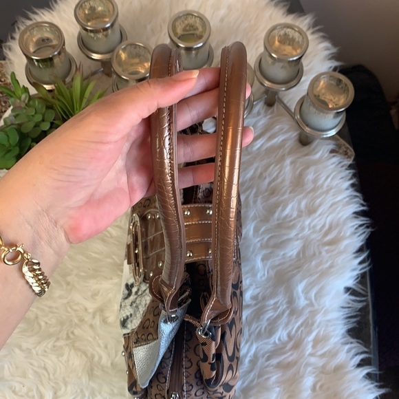 VINTAGE🧚♀️D-FUSION Rare Find Patchwork Large Size Handbag - Picture 6 of 14